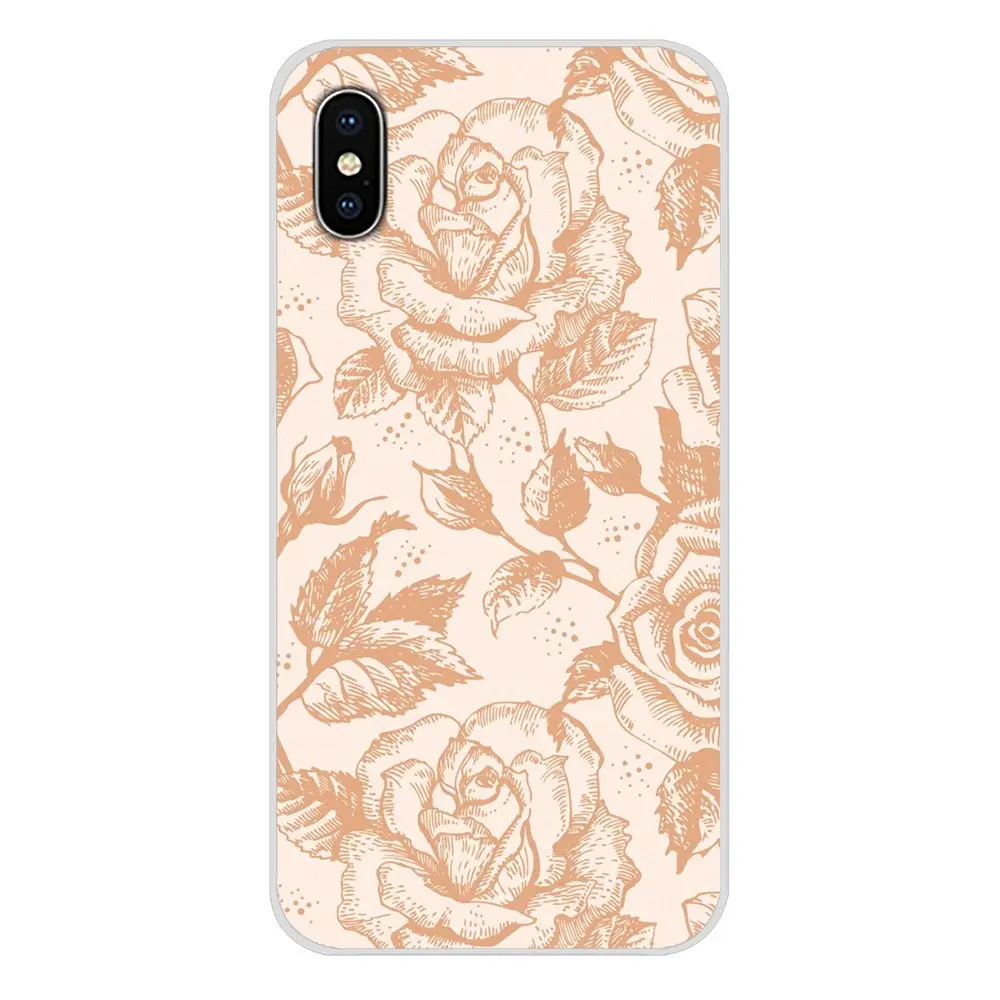 Аксессуары чехлы для телефонов Apple IPhone X XR XS 11Pro MAX 4S 5s 5C SE 6S 7 8 Plus ipod touch 5 6 blue gold marble rose