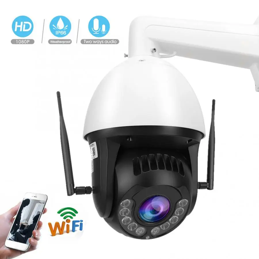 IP камера 100 240 В 1080P 30X зум AI 4G ночное видение Wi Fi IP66 PTZ|Камеры видеонаблюдения| |
