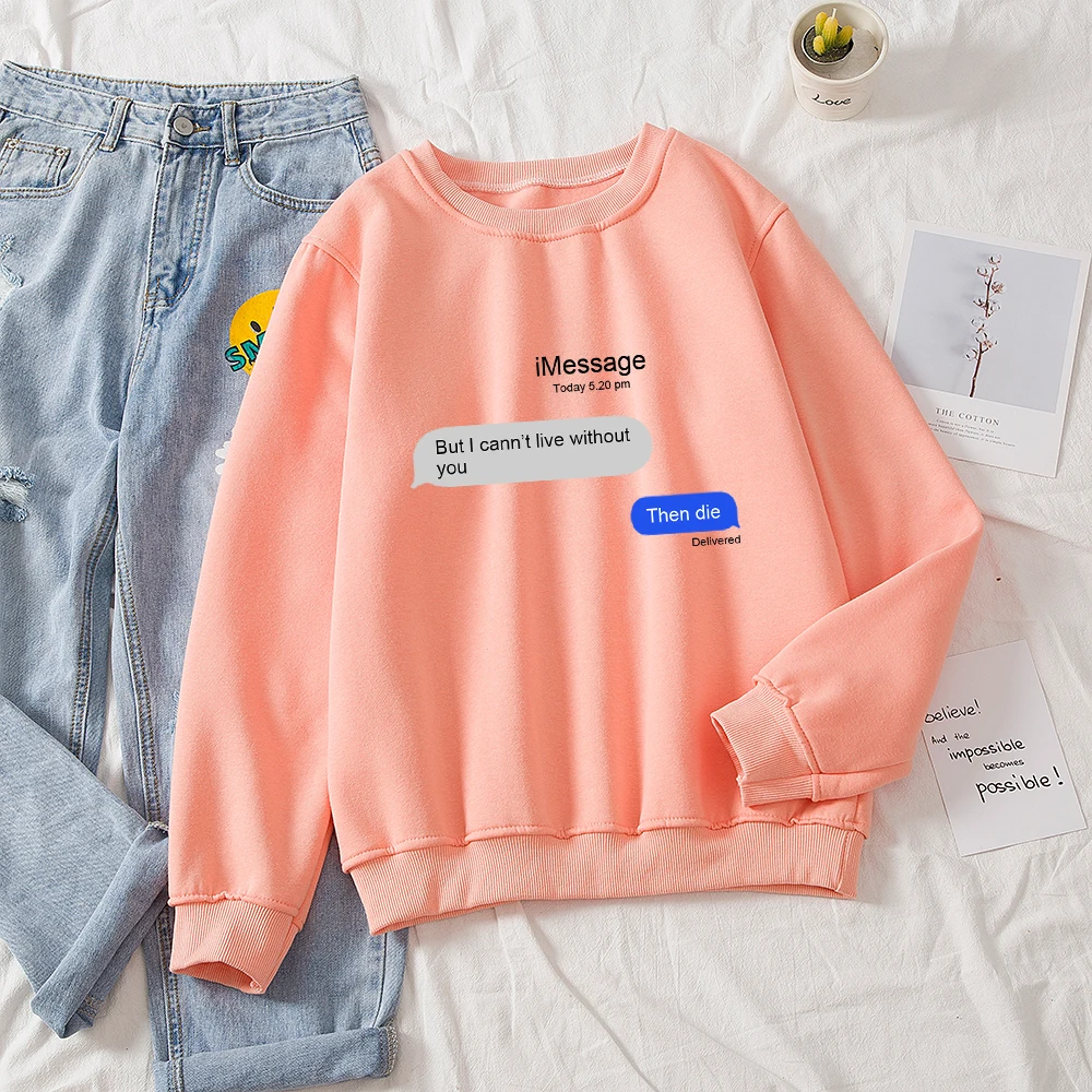 Женские хлопковые свитшоты оверсайз с длинным рукавом женская одежда капюшоном