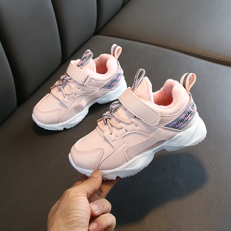 Skoex New Non-slip Waterproof Spring Autumn Winter Kids Shoes Boys Girls Student Campus Fashion Casual Running Sports Shoe | Детская