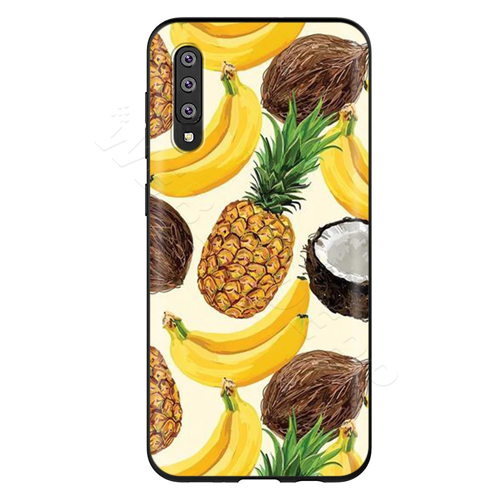 10 Webbedepp вкусные фрукта ананаса чехол для samsung Galaxy S7 S8 S9 S10 Edge Plus Note 10 8 9 A10 A20 A30 A40 A50 A60 A70 - Цвет: 10