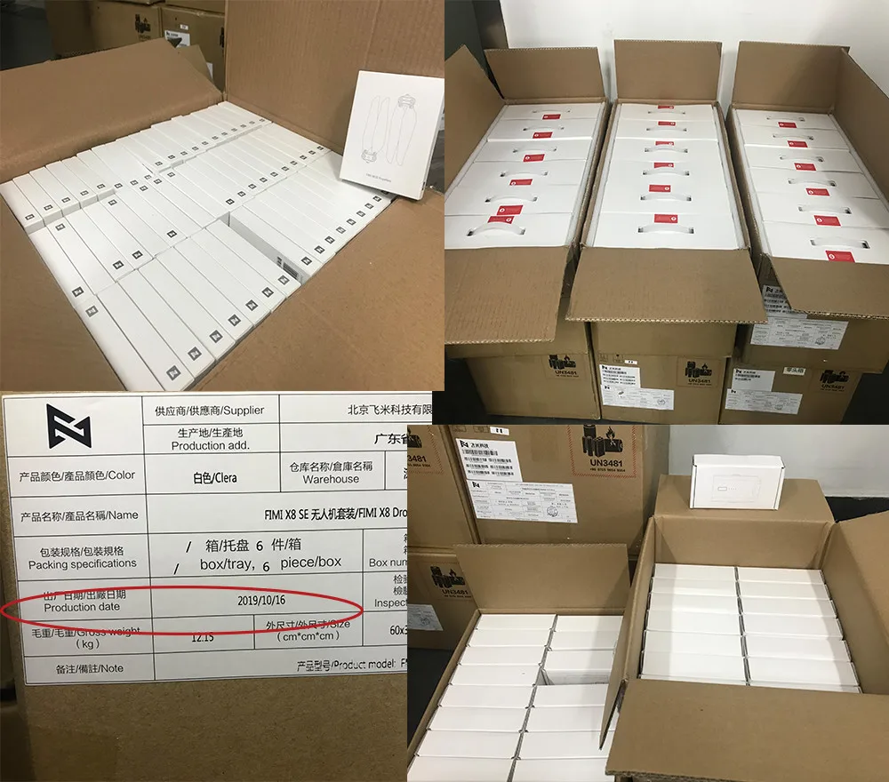 FIMI X8 SE оригинальные 4 шт./8 шт. пропеллеры черный белый RC Квадрокоптер запасные части складные пропеллеры FIMI X8 SE аксессуары