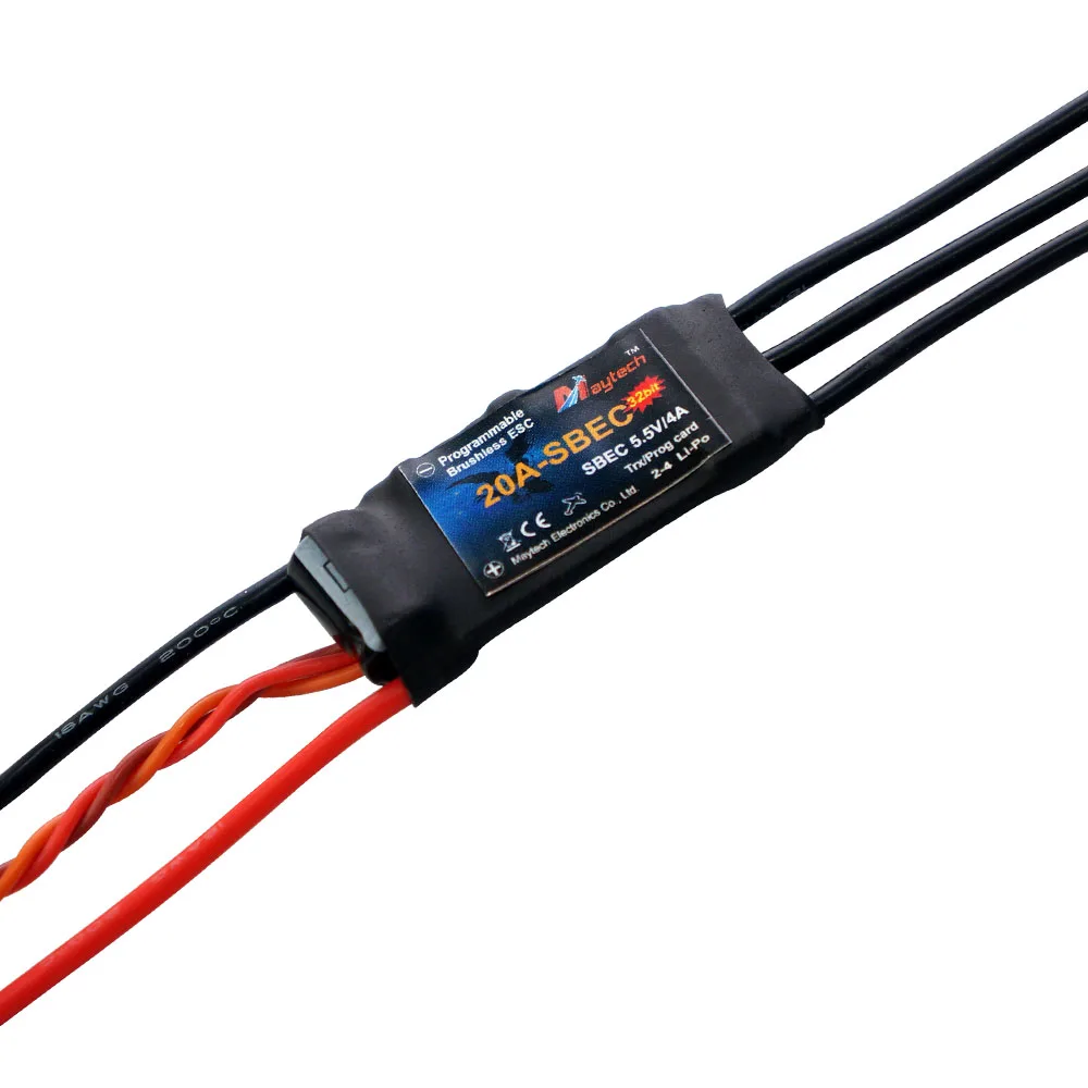 Компоненты Maytech MT20A-SBEC-FP32 аксессуары контроллер скорости двигателя для вертолета
