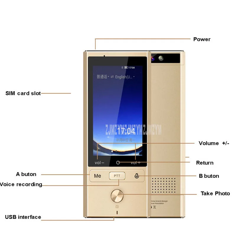 Умный автономный переводчик T9 с поддержкой Wi Fi и SIM карт 106 языков перевод в