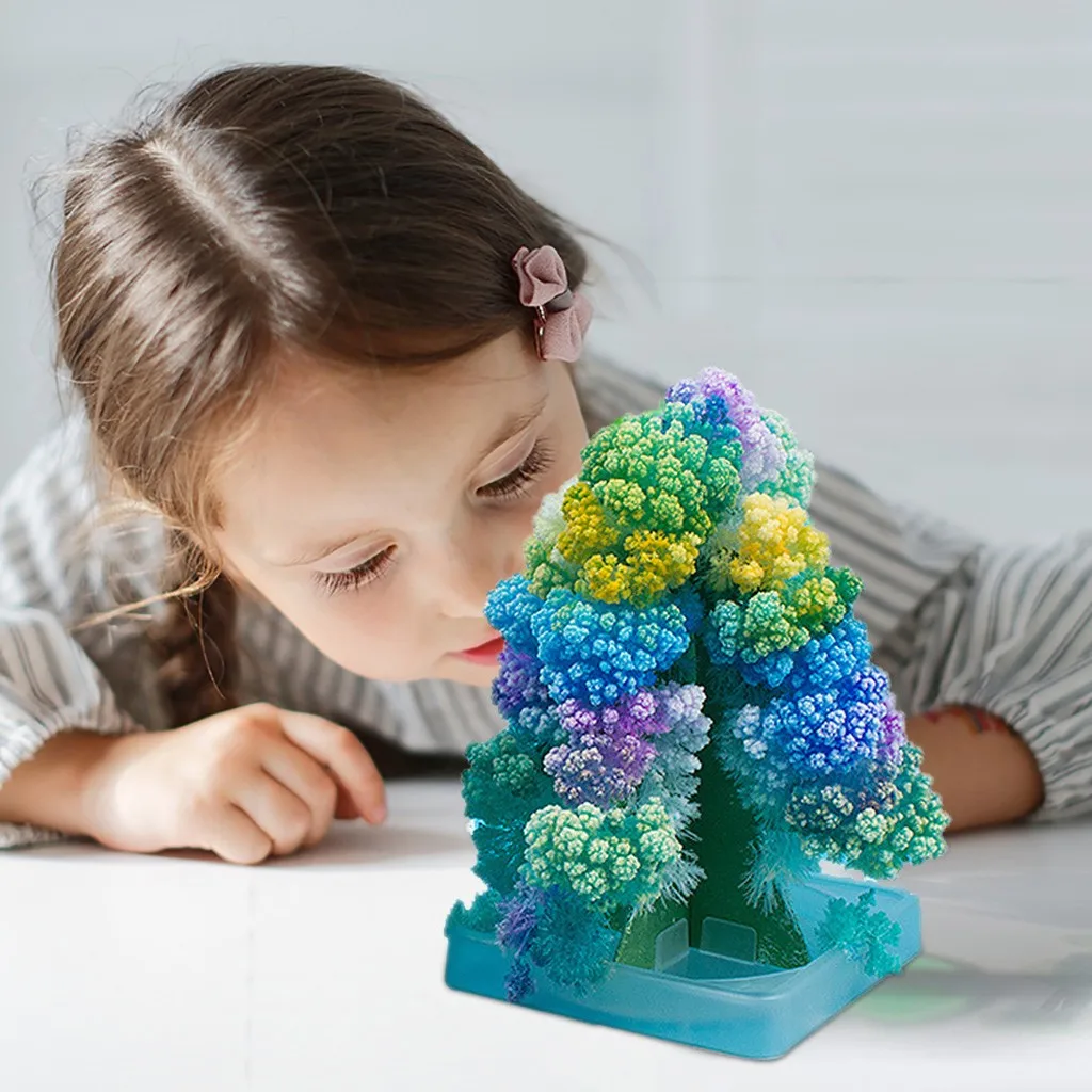 DIY волшебная растущая Рождественская елка рождественский подарок бумажный чулок