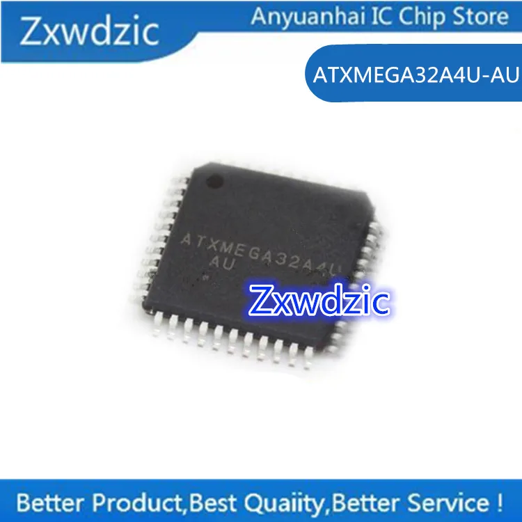 

5pcs 100% New Original ATXMEGA32A4U-AU ATXMEGA32A4U 8 Bit Microcontroller Chip QFP-44