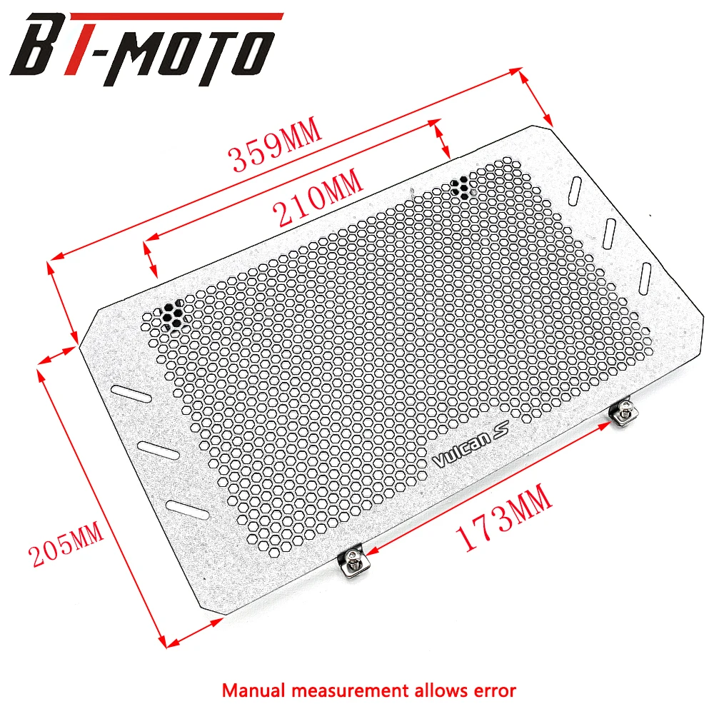 

For Kawasaki VULCAN S VULCAN 650 2015 2016 2017 2018 2019 New Motorbike aluminum Black Radiator Grill Cover Oil Cooler Guard