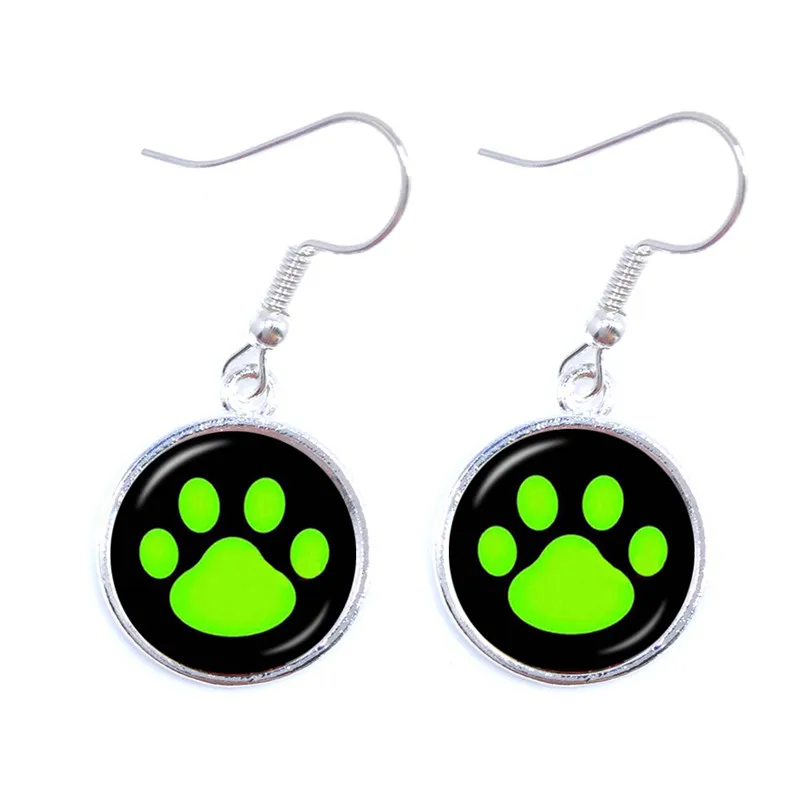 2020 насекомое Божья коровка висячие серьги милые божья стекло кабошон ручной