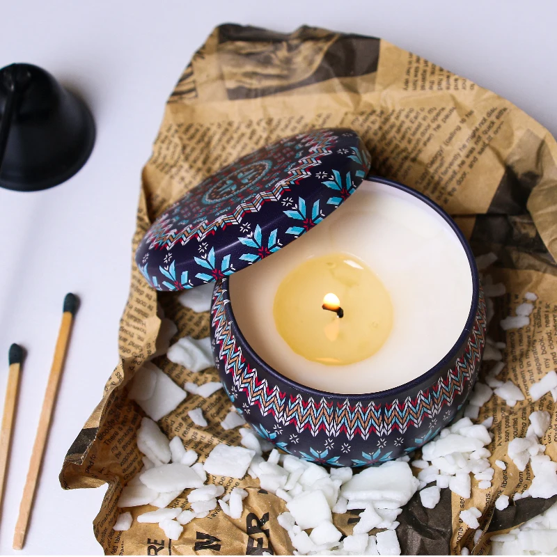 100 г/упак. натуральный изготовление свеч из соевого воска поставки бездымные