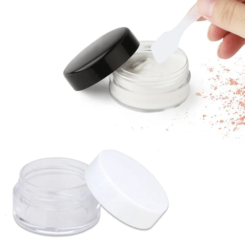 

50Pcs 2g 3g 5g 10g 15g 20g Sample Lotion Face Cream Bottle Plastic Cosmetics Jar Makeup Box Nail Art Storage Pot Container