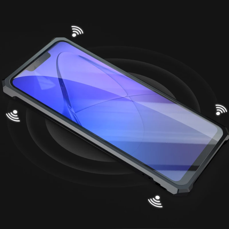Luxury Metal Case For Huawei Nova 3 3i 6.3 inch Phone Clear Glass Cover sFor P Smart Plus Nova3 Nova3i psmart plus |