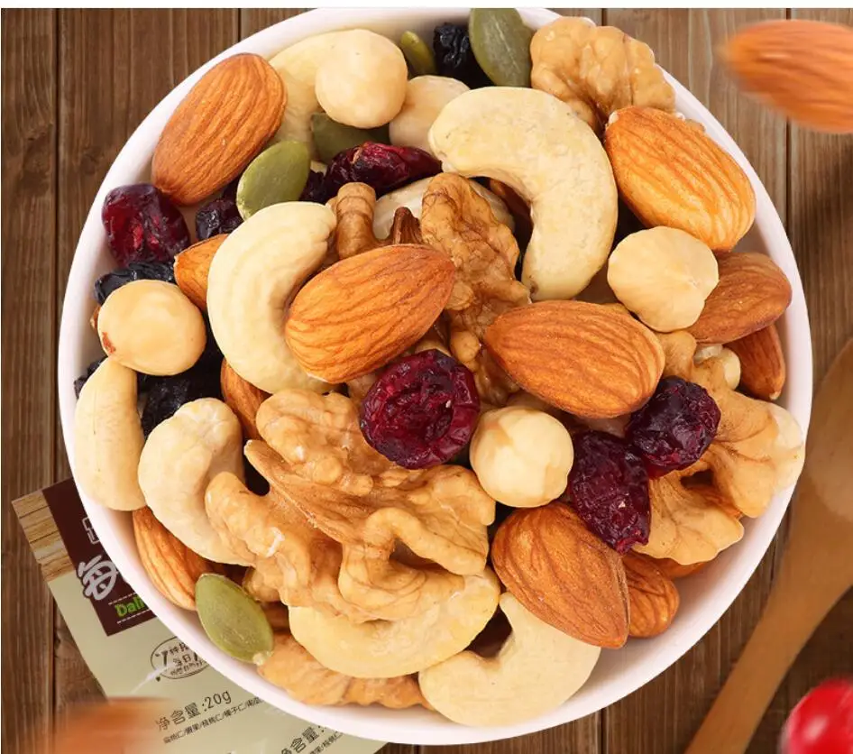 Factory sells fruit 500g/ bag mixed dried nut snow crisp raw material snacks | Дом и сад