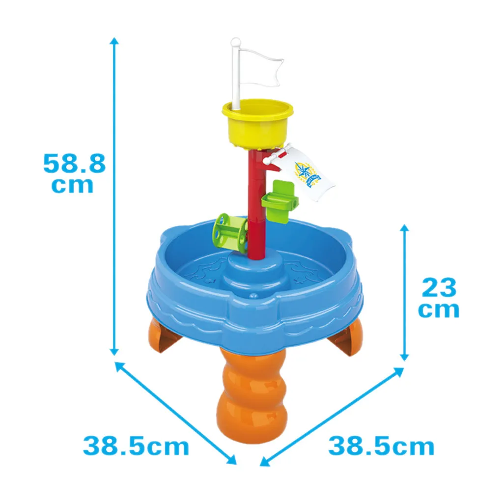 Песочный и водный стол лейка лопата детский открытый сад набор игрушек для