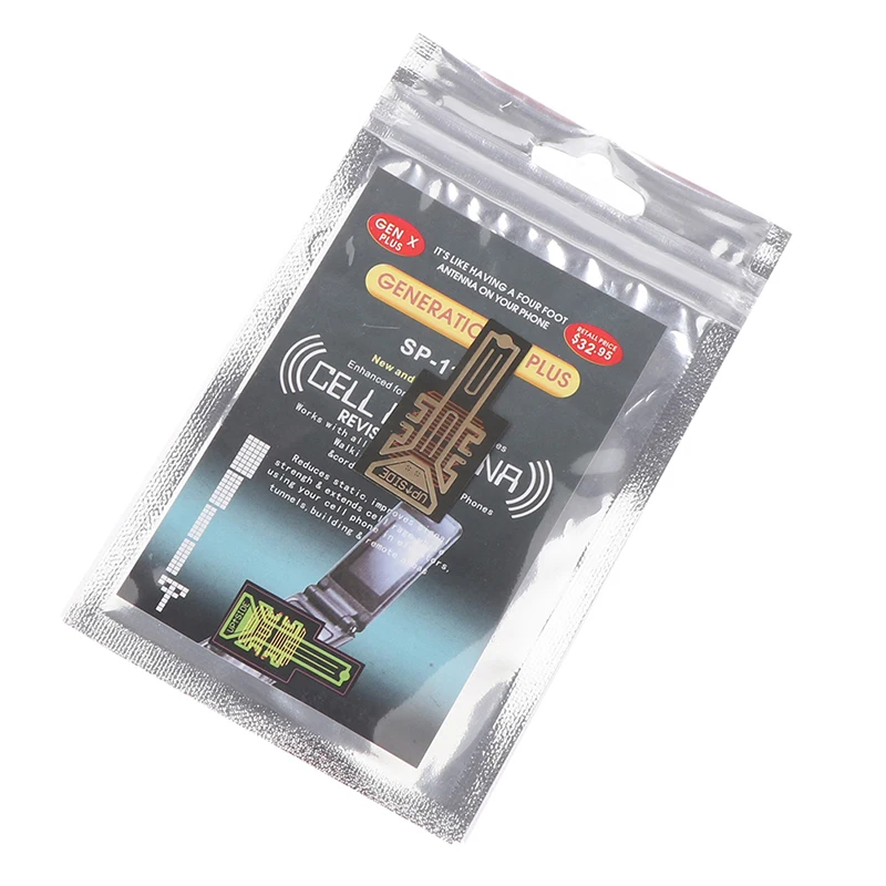 portable antenna stickers generation for camping 1pc cell phone signal enhancement sticker signal amplifier booster new free global shipping