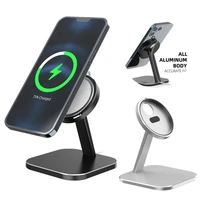 metal phone wireless charger holder professional phone stand holder for iphone 12pro max wireless charger pad stand accessory