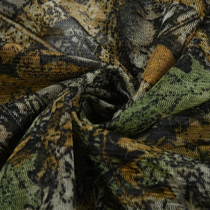 3D лист взрослых Ghillie костюм Лесной Камуфляж/камуфляж охотничий олень