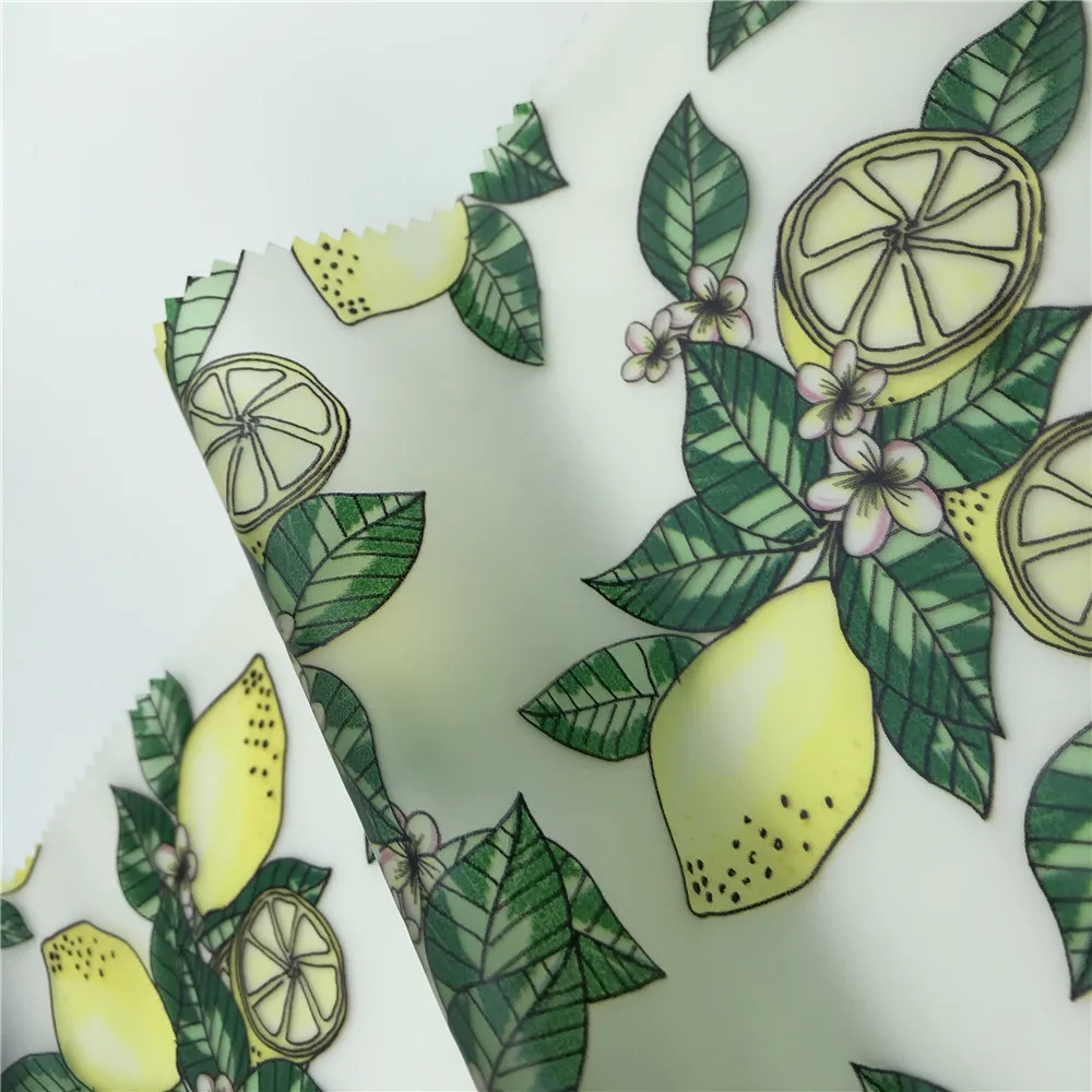 

Свежий лимон дизайнерская ткань ТПУ Мягкая водонепроницаемая ткань плащ сумка скатерть косплей ткань кукла тканевые Сумки шляпы цветочный...