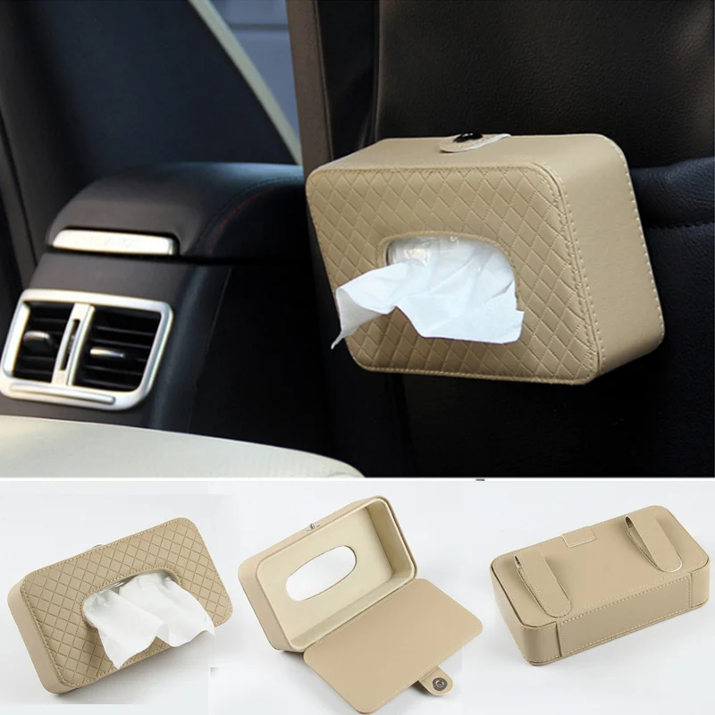 Высококачественная подвесная бумажная коробка для полотенец внутри автомобиля