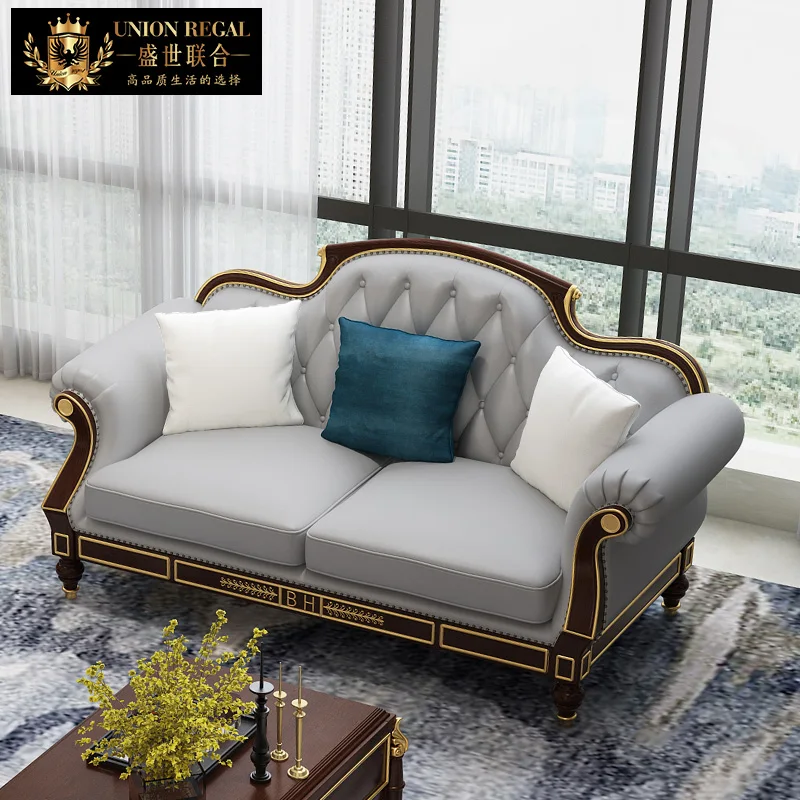 Американский диван-кровать деревянные дизайнерские диваны divano набор