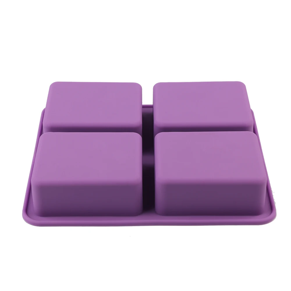 Силиконовая форма для мыла ручной работы прямоугольные формы в виде цветов