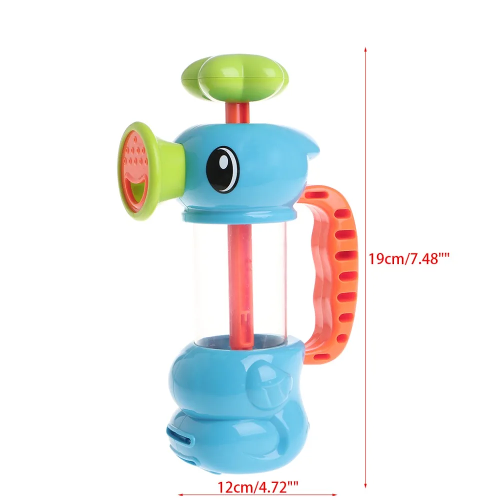 

Baby Bath Water Toys Sea Horse Sprinkler Pumping Hippocampal Shape Plastic Toy Hot! Wholesale