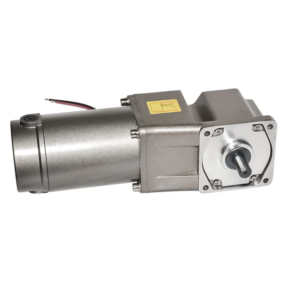 DC 12V 24V 90V мотор коробки передач 120W с 5GURA головкой шестерни правый угол шестерни 3-300rpm скорость опционально высокий крутящий момент CW CCW мотор ш...