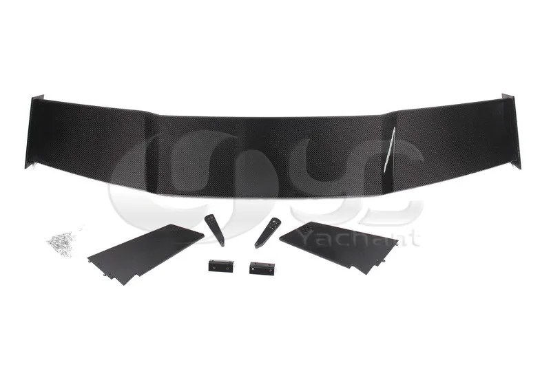 Автомобильные стильные аксессуары из углеродного волокна задний спойлер крыло