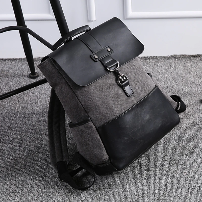 Повседневный холщовый рюкзак для мужчин и женщин новинка 2019 ноутбука из