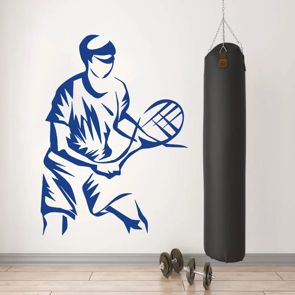 Спортивная Съемная виниловая настенная наклейка для спортзала украшение