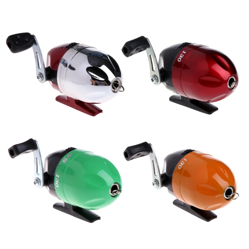 Металлическая Рыболовная катушка с закрытым лицом спиннинговая рыболовной