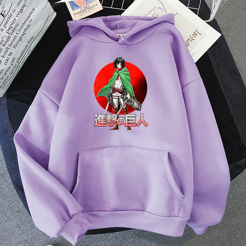 

Anime Hoodie Attack on Titan Hoodied Long Sleeve Streetwear Fashion Sweatshirt Women Unisex Sport Hoody Tops Harajuku hoodies