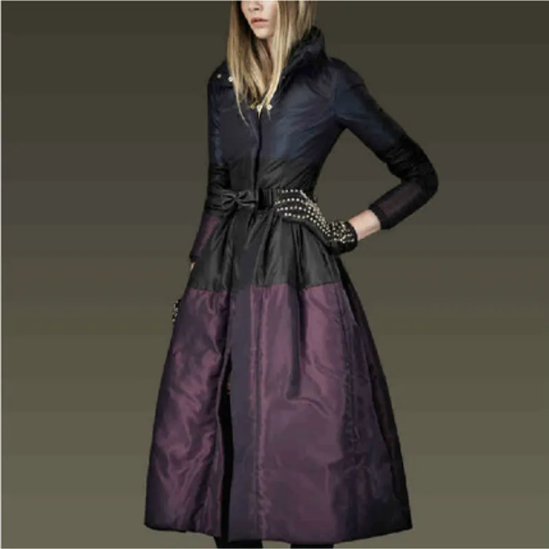 Длинные пуховики парки Manteau Femme Hiver большие размеры Женское зимнее пальто zapul Harajuku