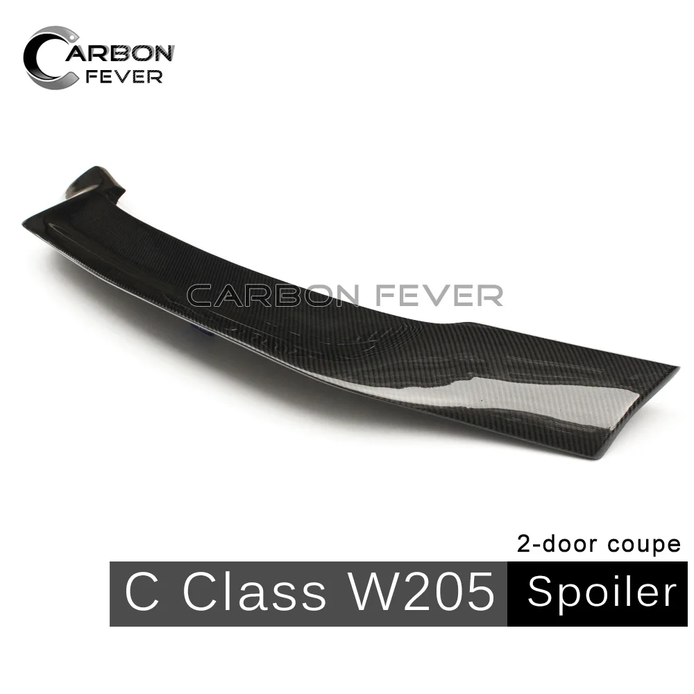 Для W205 спойлер багажника из углеродного волокна заднего крыла C Class Coupe 2015 + |