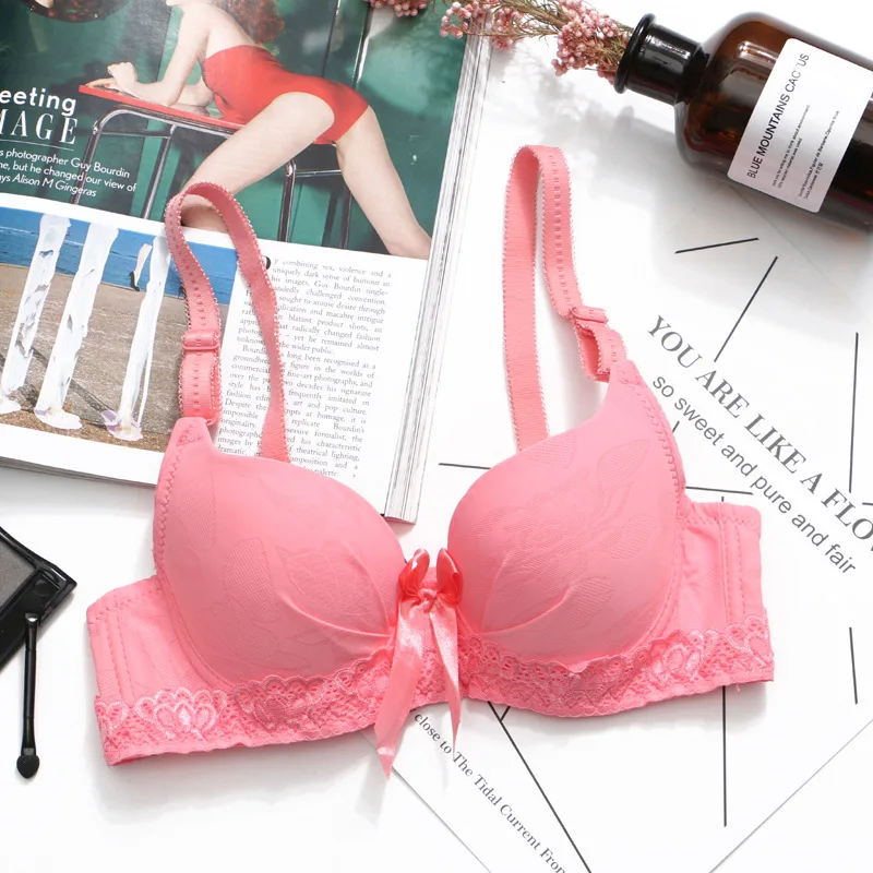 Спортивный бюстгальтер для девочек подростков чистый хлопок беспроводной с