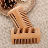 for beard hair comb mens mahogany wooden wood dual sided pocket comb presents handmade beardhair combs styling tools