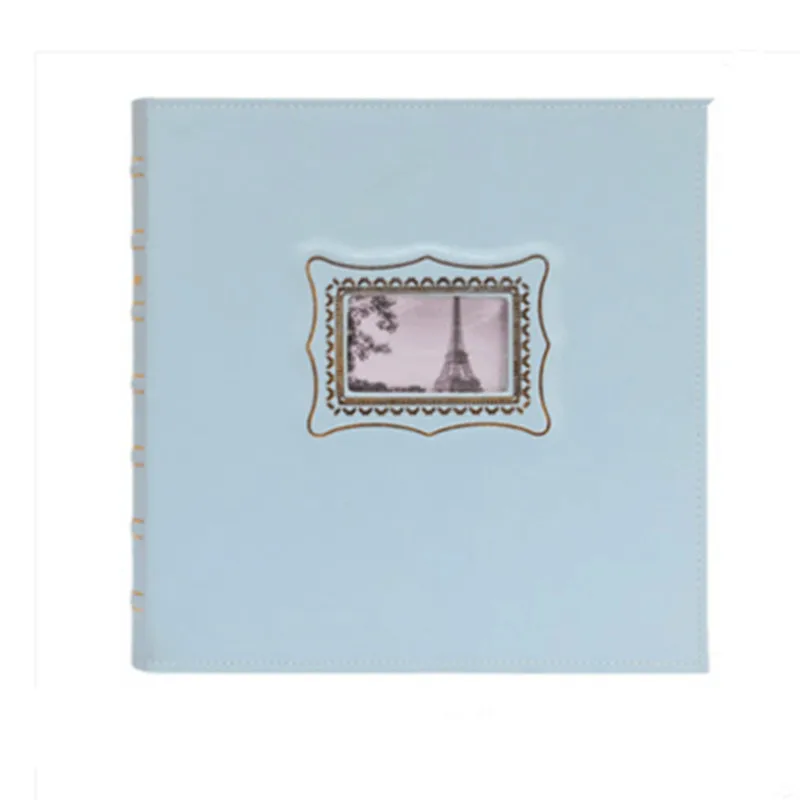 PA44 пятицветный Ретро полиуретановый чехол 6 дюймов Большая вставка фотоальбом 600