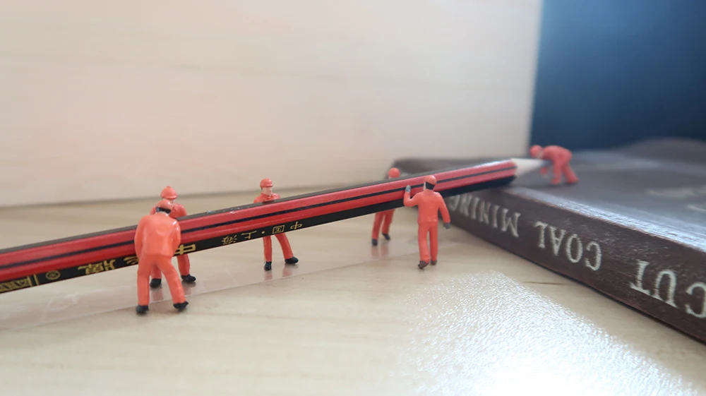 Модель 1/87 поезд в стиле Хо рабочая модель фигурка песочный стол микро-фотография