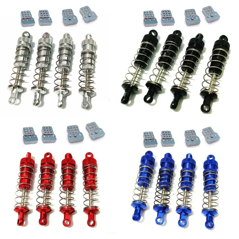 

4 шт. металлический амортизатор с удлинителем, жесткий комплект аксессуаров для WPL MN радиоуправляемая модель машины, оптовая продажа