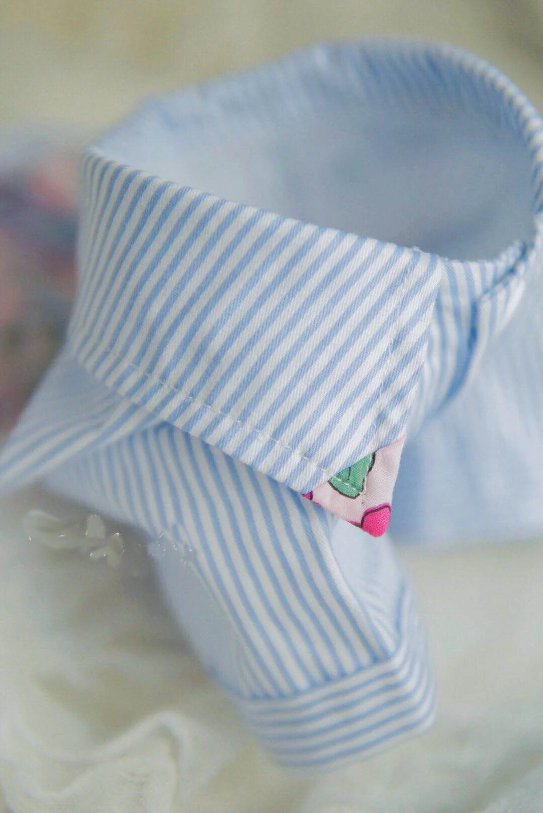 

Fashion Stripe Dog Shirt Pet Cat Clothes Corgi Teddy Bichon Spring Summer Cotton Print Pet T-Shirt