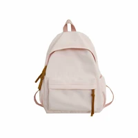 casual style simple designed high quality fashion new arrival spring and summer large capacity bag solid color backpack