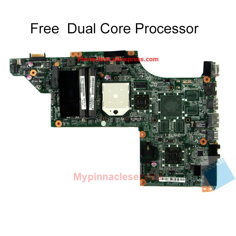 595135 001 motherboard for hp pavilion dv6 dv6 3000 da0lx8mb6d1 free global shipping