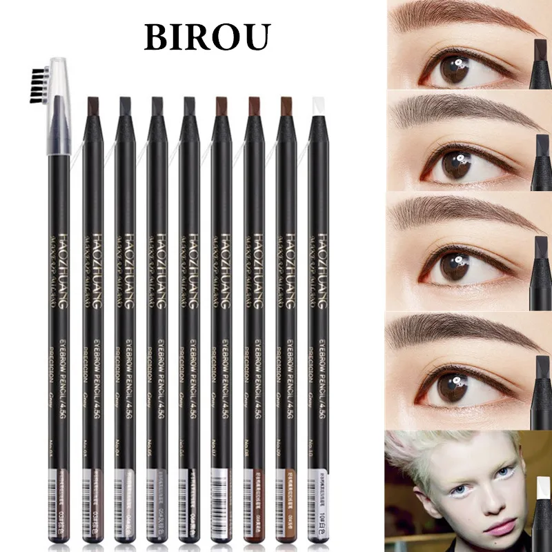 Карандаш для бровей Pull Line водостойкая ручка микроблейдинга долговечная кисть