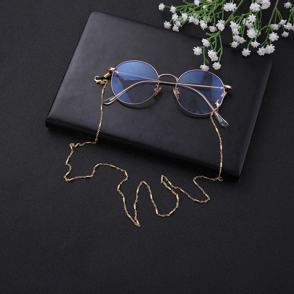 Skyrim Metal Mask Chain Holder Gold Color Glasses Chains Lanyard for Sunglasses Eyeglasses Cord Neck Strap Rope Gift Women | Аксессуары