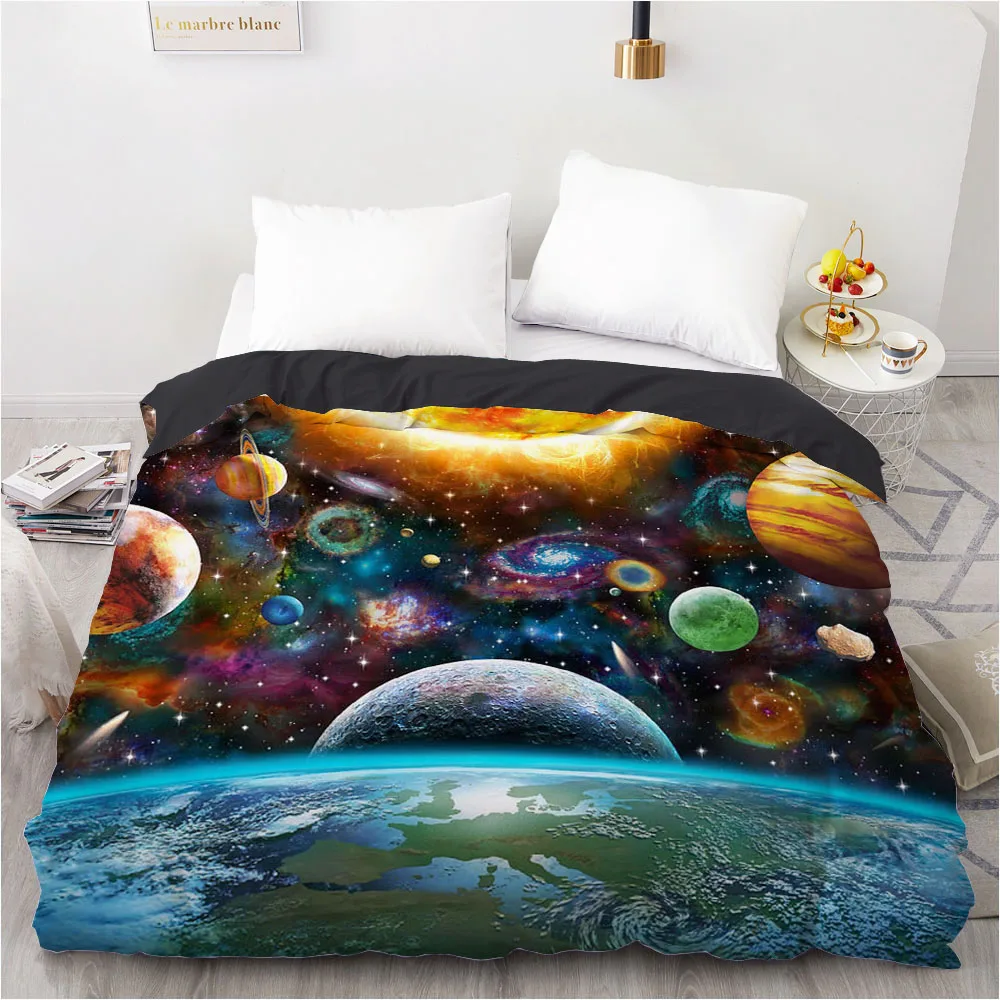 3D комплект постельного белья из 3 предметов набор пододеяльников одеяло чехол