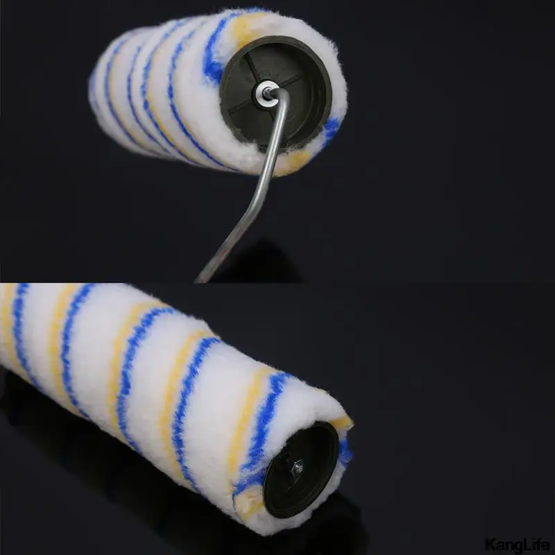 9-дюймовая краска для тонких волос искусственная латексная без мертвых углов