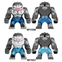 new action figure hulk thor ragnarok model deadpool building blocks anime shark kids girl toys for boy children christmas gift