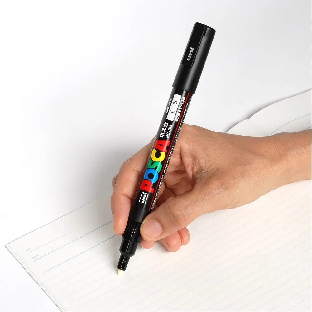 PC-3M маркеров Uni-POSCA 15 (PC-3M15C) 1 5 мм | Канцтовары для офиса и дома