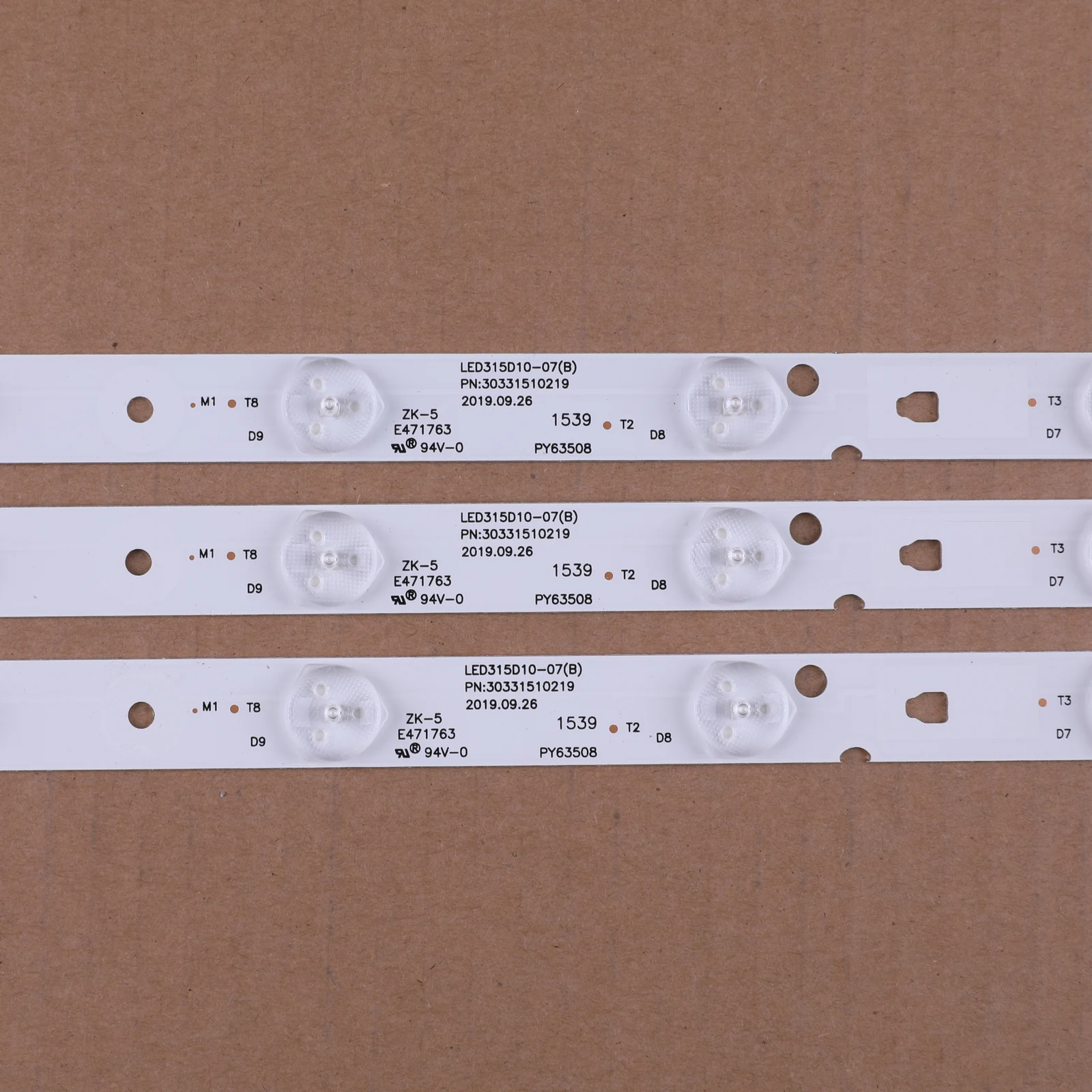 Новинка оригинальная Светодиодная лента для Haier LE32B310G набор из 3 светодиодов