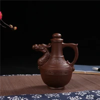 purple clay pot semi manual pot longyue yunhai pot purple clay original mine clay pot household bogu decorative pot 270ml