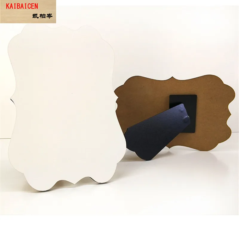 Мода DIY сублимационный из ДВП пустой плоская фаза любовь семья фоторамка для